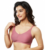 LILLY Seamless Wire Free V Neck Free Bra